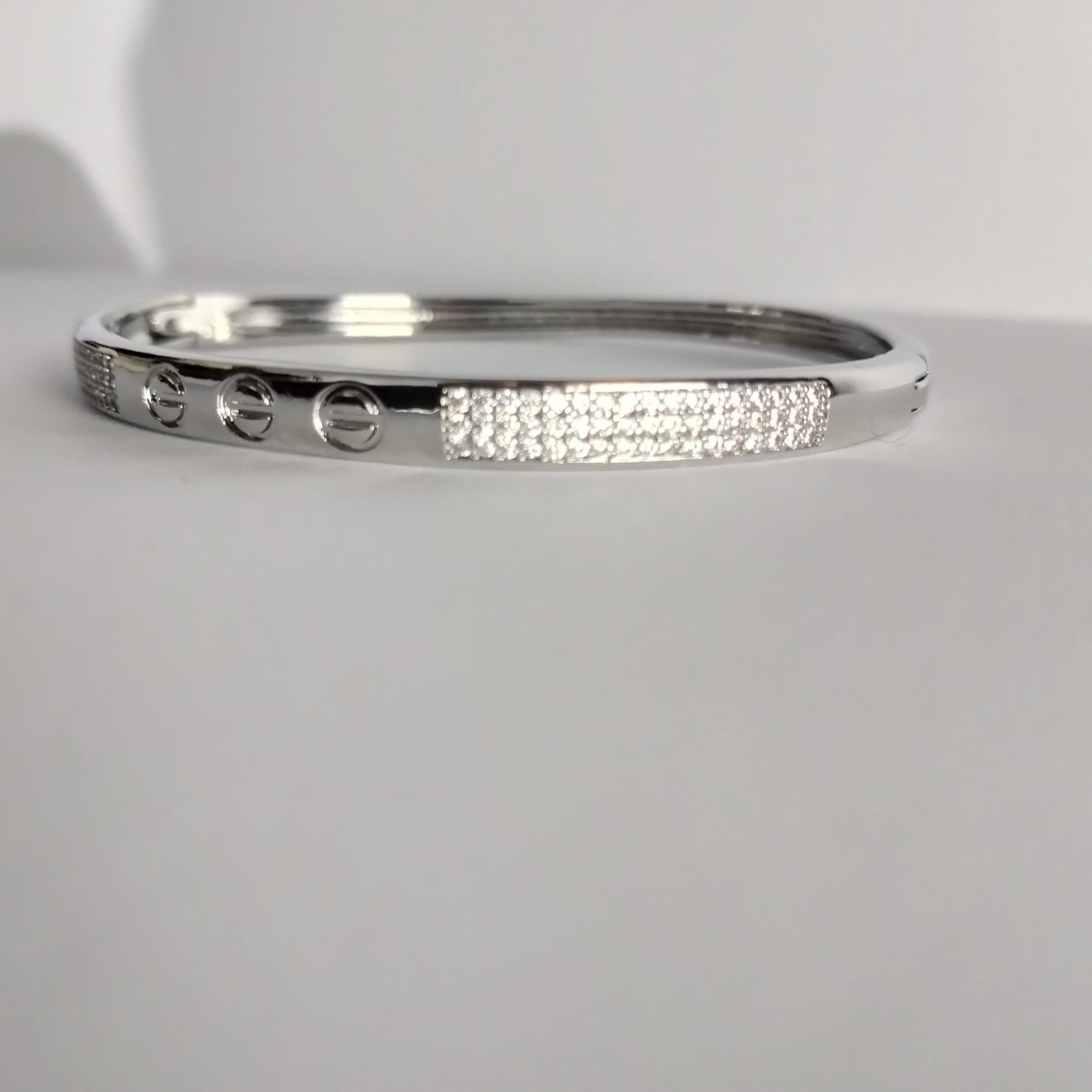 Silver Luxe Pavé Bracelet