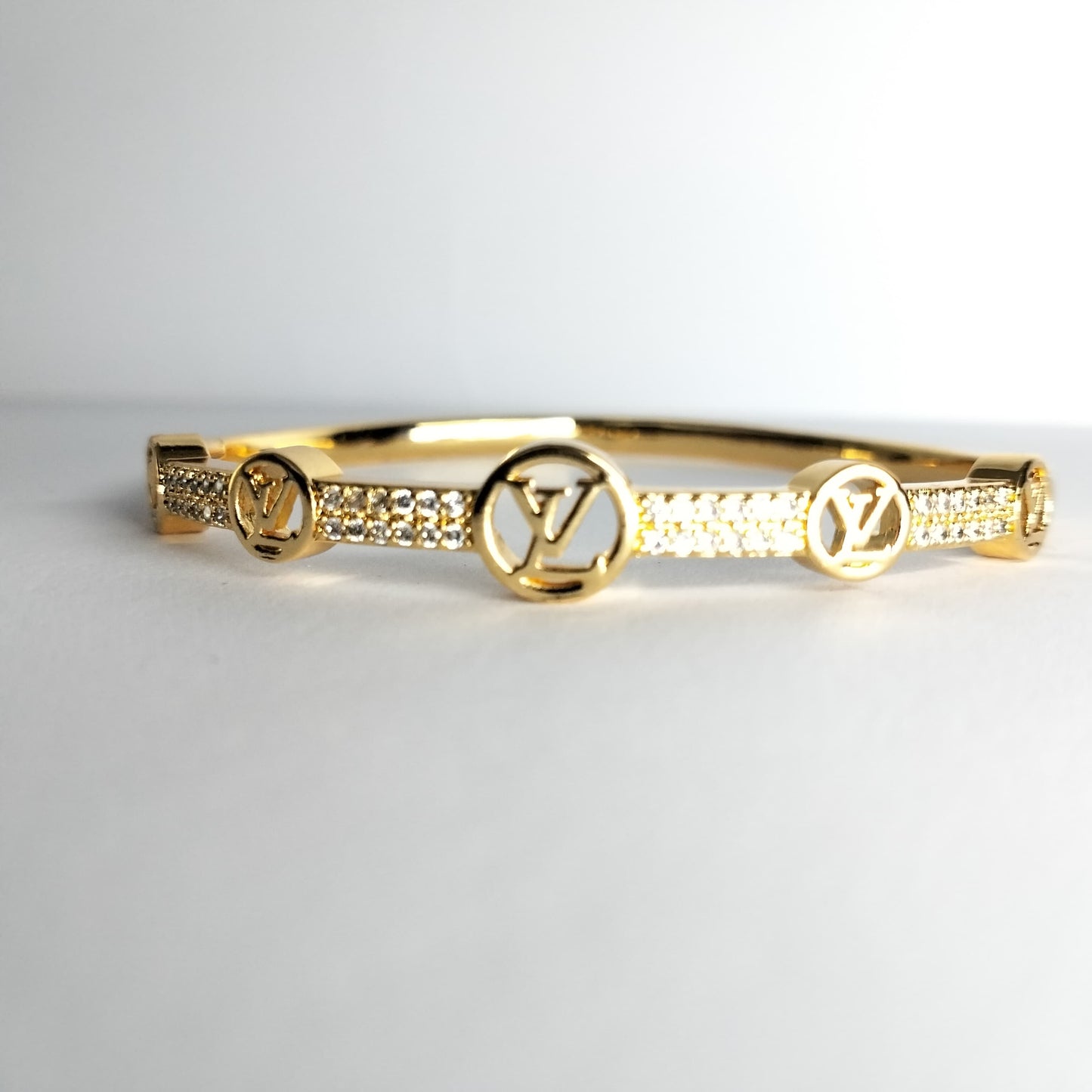 Golden Luxe Emblem Bracelet