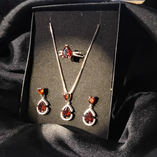 Noir Elegance Jewelry Set